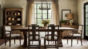Living Cum Dinning Room Set up